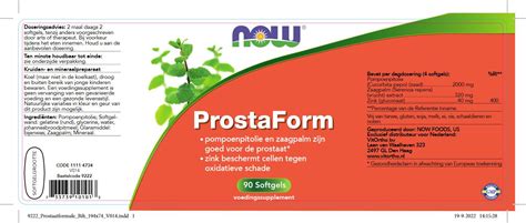 VitOrtho Voedingssupplementen ProstaForm