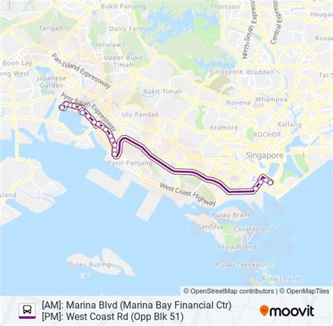 Route Schedules Stops Maps West Coast Rd Opp Blk Updated