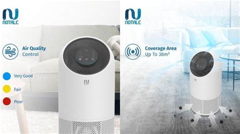 Review NOTALE Air Purifier Toza Plus NTL AP2 Efektif Saring Partikel