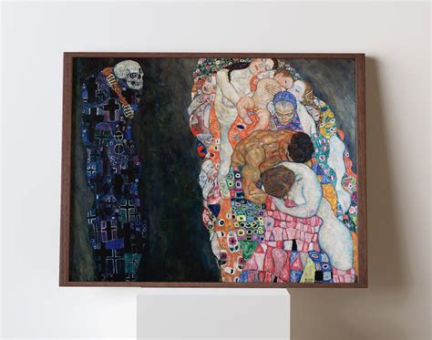 1910 1915 Gustav Klimt Tod Und Leben Egon Schiele Vintage Original