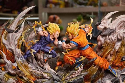 WL Studio - SS2 Goku vs Majin Vegeta 1/6 | Mirai Collectibles