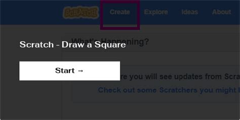 Scratch - Draw a Square