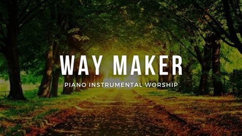 Way Maker Caminho No Deserto Instrumental Worship Fundo Musical