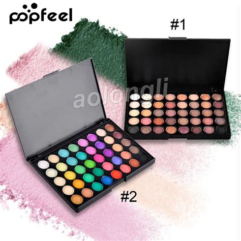 Popfeel Eyeshadow Palette Matte Nude Shimmer Eye Shadow Pigments Versatile Makeup Kit From