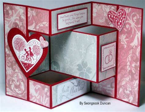 Seongsooks Creations Tri Fold Shutter Card Template