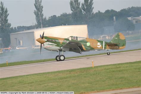 Aircraft N Pn Curtiss P N Warhawk C N Photo By Mark