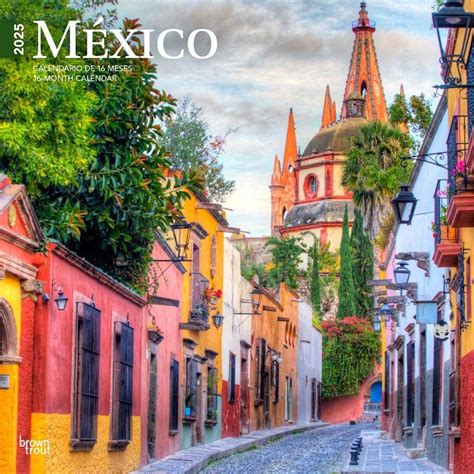 Mexico 2025 Wall Calendar - Calendars.com