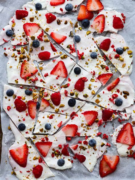 Frozen Yogurt Bark Recipe The Recipe Critic