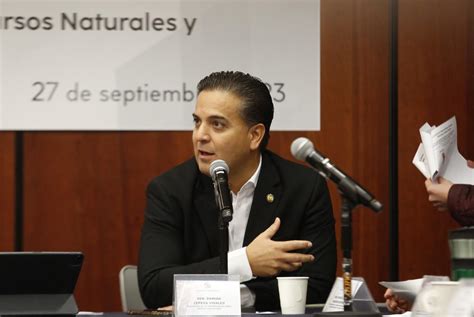 Senador Damián Zepeda Vidales El problema de sequía en varios estados