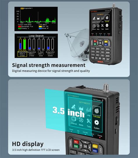 GTMEDIA V8 Finder 2 Satellite Finder Europe