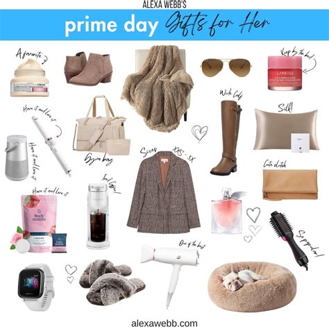 Amazon Prime Day - Gifts for Her - Alexa Webb