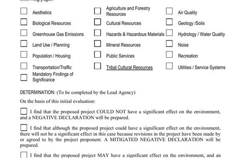 Ceqa Appendix G Form Fill Out Printable Pdf Forms Online