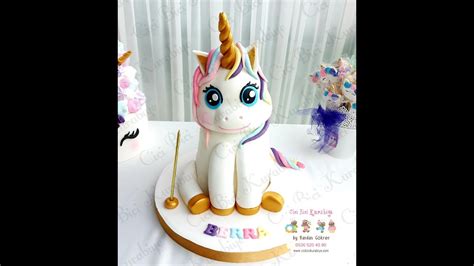 3d Unicorn Cake Tutorial Youtube