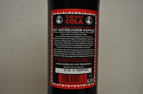 Club-Mate Cola 20x0,33 l - tgh24 - Fachgroßhandel für Getränke