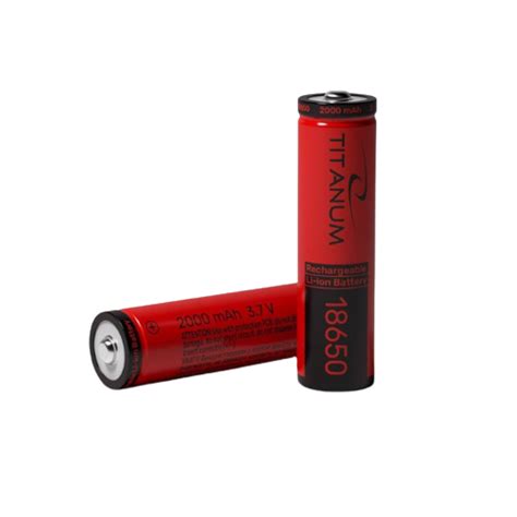 Аккумулятор 18650 Li-lon 2000mAh без защиты (бл-1шт) Titanum (ID ...
