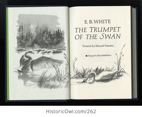 Hardcover Book the Trumpet of the Swan by Eb White C1970 #pCAy1kRc7zQ