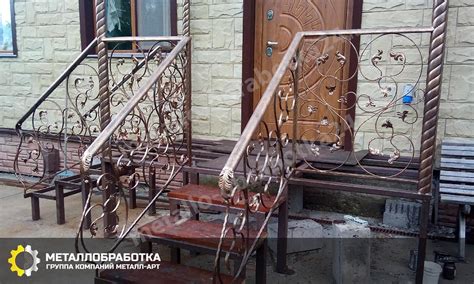 Крыльцо для частного дома из металла. Купить металлическое крыльцо для ...