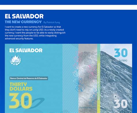 Currency Design for El Salvador on Behance