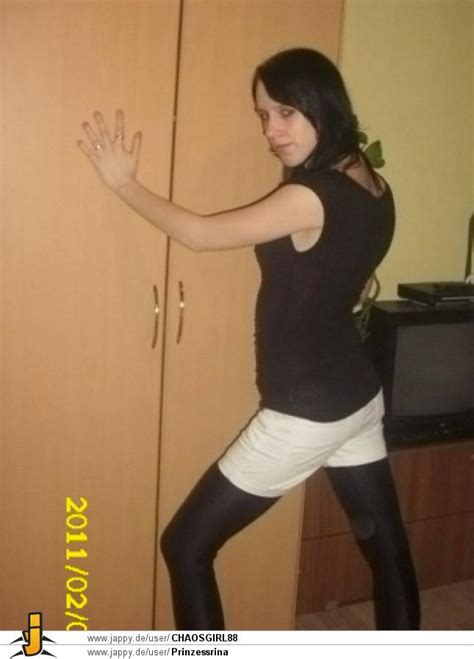 Amateur Girls Shiny Leggins Noch Ein Kleiner Mix