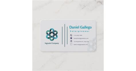 entrepreneur business card | Zazzle