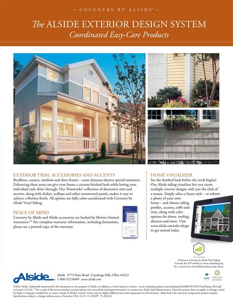 Alside Catalogs Coventry Siding Brochure Arcat