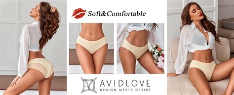 Avidlove Sexy Panties For Women Lace Cheeky Bikini Underwear Seamless Hipster At Amazon Womens