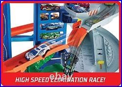 Car Track Set Hot Wheels Track Set And Toy Cars Ultimate City Garage With Moving Dino Sto