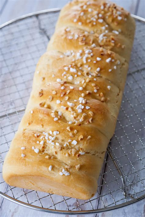 Schneller Hefezopf Mit Trockenhefe Kleiner Hefezopf Rezept Mit Bild