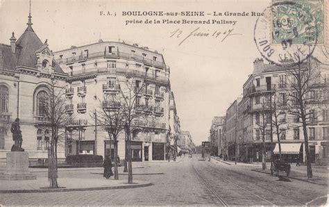 Photos Et Carte Postales Anciennes De Boulogne Billancourt Mairie De