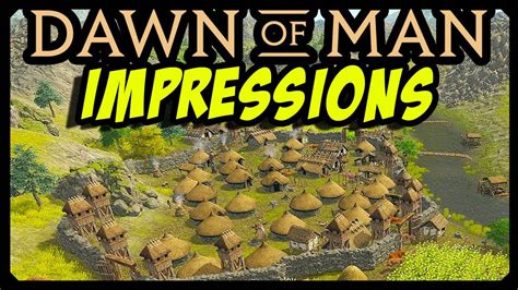 Dawn Of Man Gameplay Impressions An Excellent Age Evolving Colony