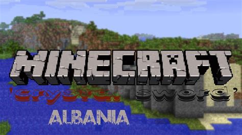 Minecraft Albania City 1 Crystal Sword Youtube