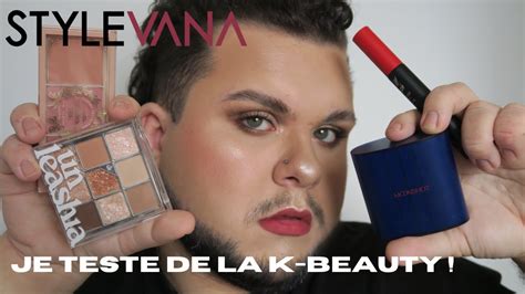 JE TESTE DES PRODUITS DE K BEAUTY AVEC STYLEVANA MickAmrl YouTube