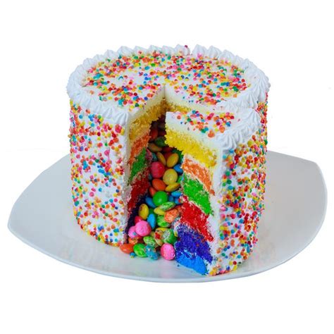 Rainbow Gems Cake Half Kg Buy Rainbow Gems Cake Online WarmOven