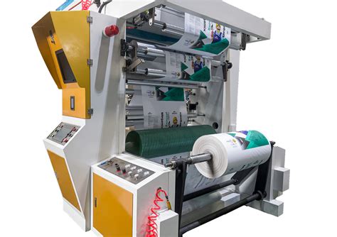 Central Drum 8 Color Ci Flexo Machine