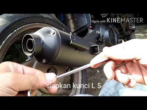 Tutorial Ganti Glasswool Knalpot Vnd Beat Youtube