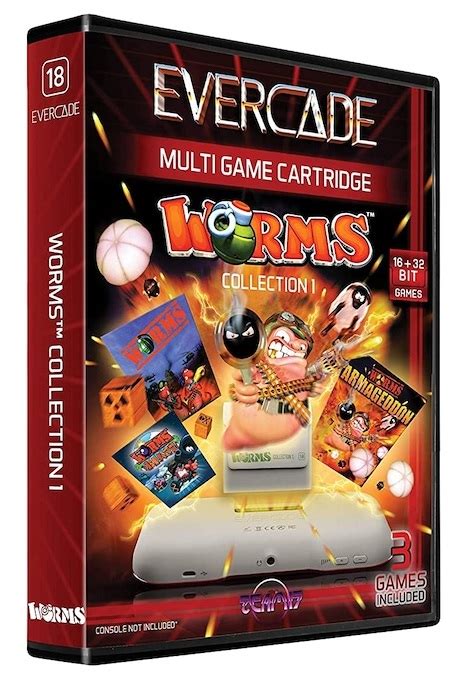 Retrospelbutiken Se Worms Collection Evercade