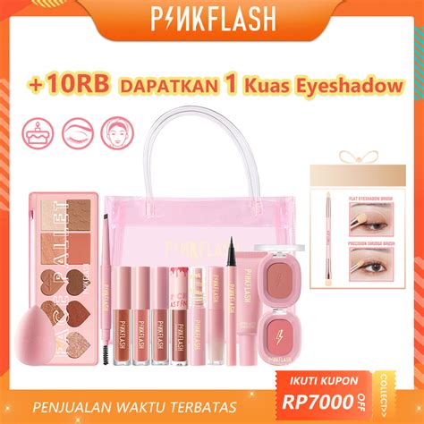 Jual Pinkflash Ohmycolor 1 Anniversary Face Makeup Set Makeup Beauty Sets The Hottest Makeup Set