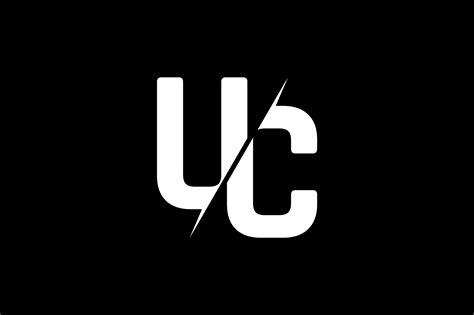 Monogram UC Logo Design Graphic by Greenlines StudiosCreative Fabrica