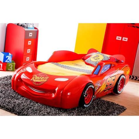 Lit Cars McQueen Disney Achat Vente Structure De Lit Lit Cars