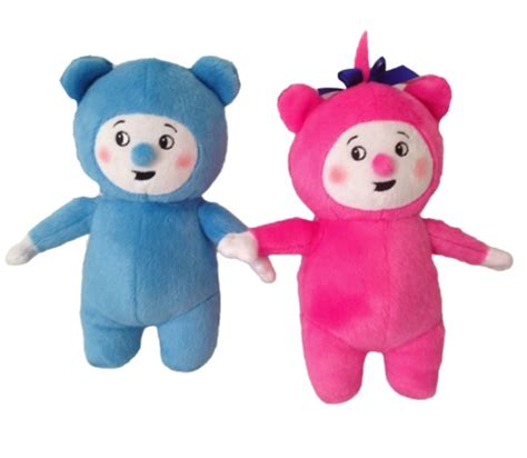 Billy Pink & Bam Bam Blue Teddy Bears Baby TV Billy Bam Bam Inspired Soft Plush Handmade Toy - Etsy