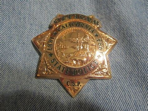 Collectors-Badges Auctions - California State Patrol Commemorative badge