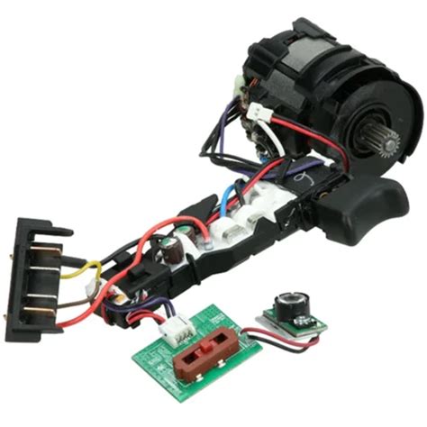 Silnik + wyłącznik zakrętarki udarowej DeWalt DCF887 - CTN Elektro-Serwis