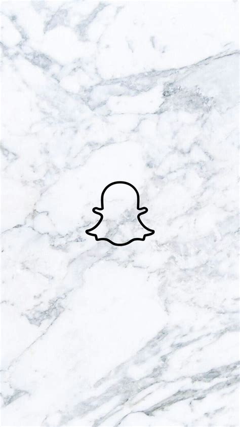 Snapchat Logo Aesthetic Black And White