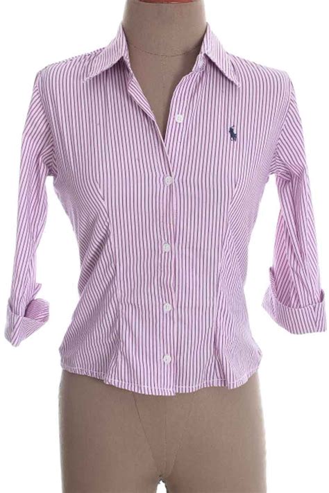 Blusa Color Morado Polo Ralph Lauren Closeando