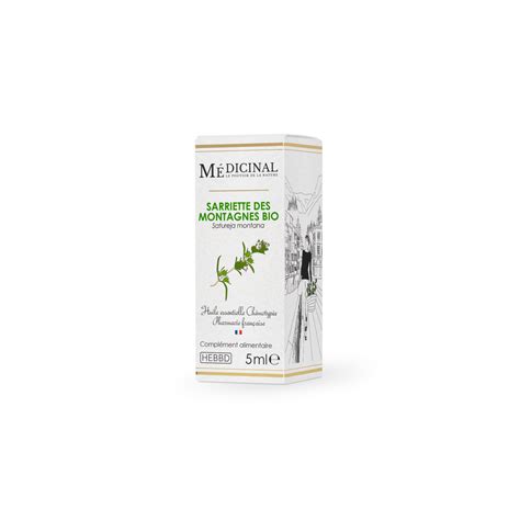 Huile Essentielle Sarriette Des Montagnes Bio M Diprix Ml