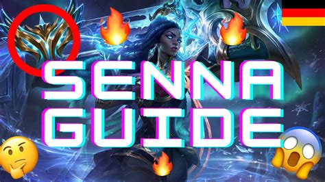 🔥 Senna Guide German S14 👑 Challenger Elo Support Gameplay Bloodsong