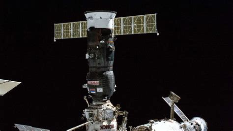 Probleme Im Weltall Russischer Raumkapsel An ISS Hat Ein Leck