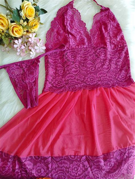 CAMISOLA DE TULE PINK REF Império Lingerie