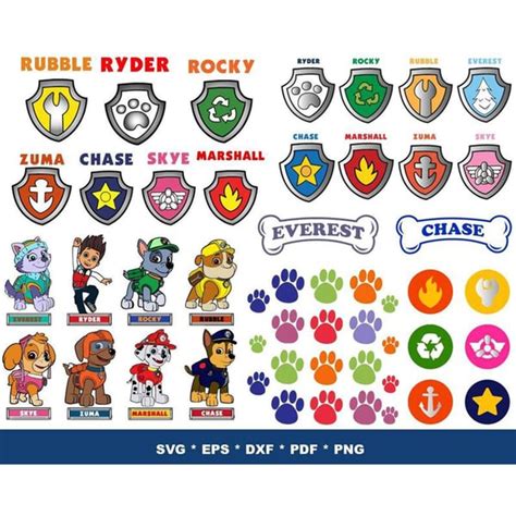 1000 Files Paw Patrol Svg Bundle Pawpatrol Svg Digital D Inspire Uplift