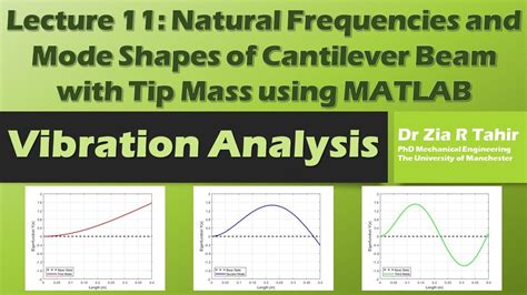 Vibration Analysis 11 Natural Frequency And Mode Shape Of Cantilever